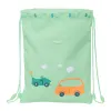 Сумка-рюкзак на веревках Safta Coches Зеленый 26 x 34 x 1 cm