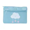 Penālis Safta Nube Mākoņi Zils 23 x 16 x 3 cm