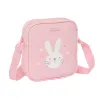 Olkalaukku Safta Kani Pinkki 16 x 18 x 4 cm