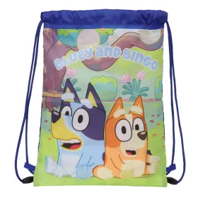 Backpack with Strings Bluey Navy Blue 26 x 34 x 1 cm