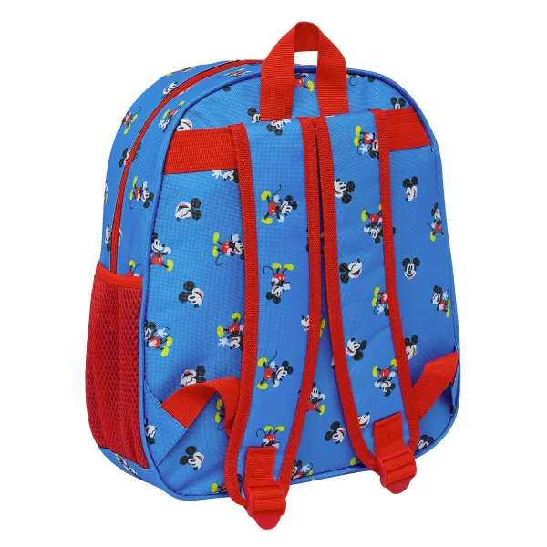 Школьный рюкзак Mickey Mouse Clubhouse Синий 27 x 33 x 10 cm
