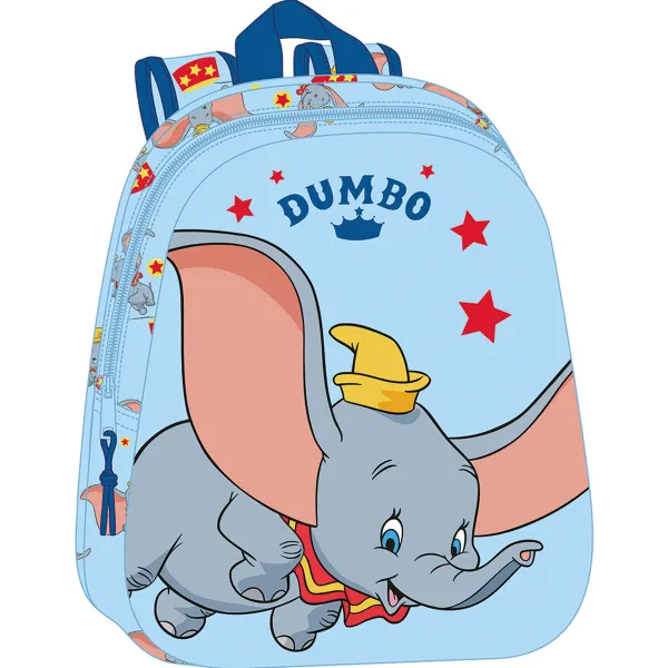 Skolas soma Clásicos Disney Debesu zils 27 x 33 x 10 cm
