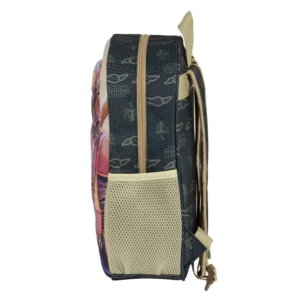 3D Lasten laukku The Mandalorian Musta Beige 27 x 33 x 10 cm