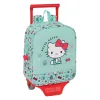 Mokyklinė kuprinė su ratukais Hello Kitty Sea lovers Turkis 22 x 27 x 10 cm