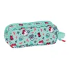 Divkāršs futrālis Hello Kitty Sea lovers Tirkīzs 21 x 8 x 6 cm