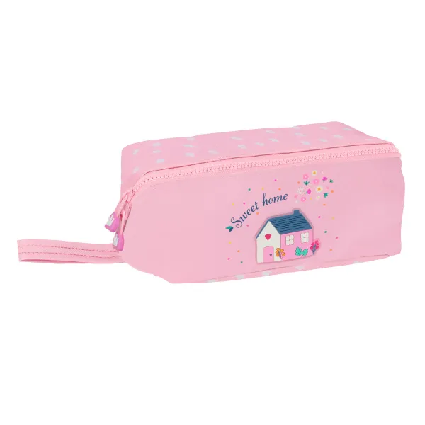 Школьный пенал Glow Lab Sweet home Розовый 22 x 10 x 10 cm