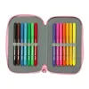 Tuplapenaali Glow Lab Sweet home Pinkki 12.5 x 19.5 x 4 cm (28 Kappaletta)