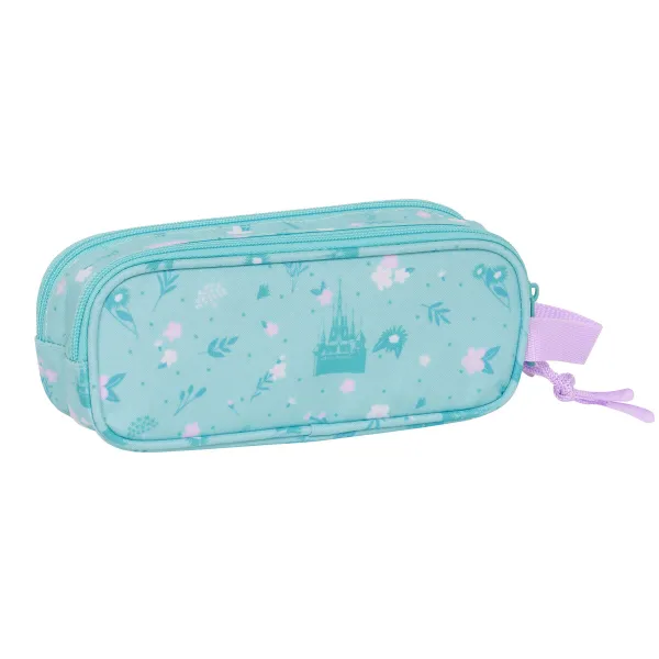 Double Carry-all Frozen Hello spring Light Blue 21 x 8 x 6 cm