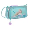 Школьный пенал с аксессуарами Frozen Hello spring Светло Синий 20 x 11 x 8.5 cm (32 Предметы)