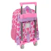 Reppu pyörillä Barbie Love Pinkki 26 x 34 x 11 cm