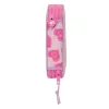 Double Pencil Case Barbie Love Pink 12.5 x 19.5 x 4 cm 28 Pieces