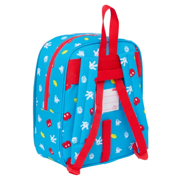 Bērnu soma Mickey Mouse Clubhouse Fantastic Zils Sarkans 22 x 27 x 10 cm