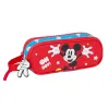 Двойной пенал Mickey Mouse Clubhouse Fantastic Синий Красный 21 x 8 x 6 cm