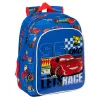 Skolas soma Cars Race ready Zils 27 x 33 x 10 cm