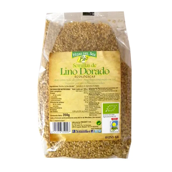 Ynsadiet Semillas De Lino Dorado 350g