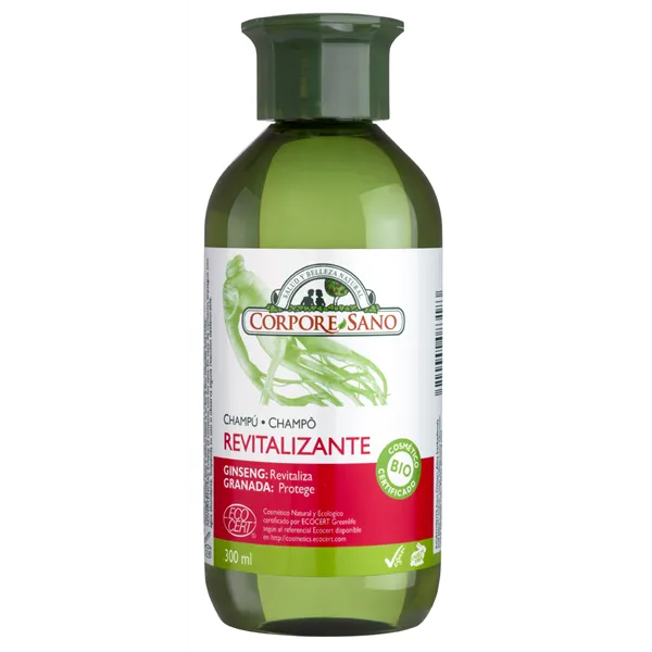 Corpore Champu Revitalizante Ginseng y Granada 300ml Bio