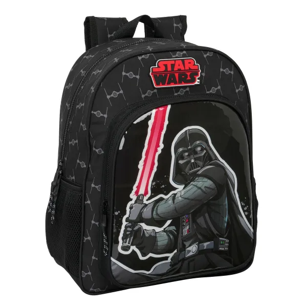 Skolas soma Star Wars The fighter Melns 32 X 38 X 12 cm