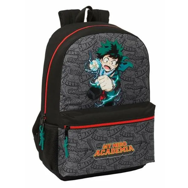 Koululaukku My Hero Academia Musta