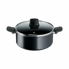 Keptuvė Tefal FORCE BLACK 24C Juoda Aliuminis
