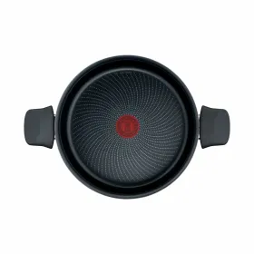 Keptuvė Tefal FORCE BLACK 24C Juoda Aliuminis