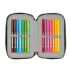 Tuplapenaali Paul Frank Join the fun Musta 12.5 x 19.5 x 4 cm (28 Kappaletta)