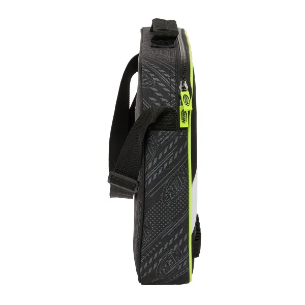 Koulusalkku Nerf Get ready Musta 38 x 28 x 6 cm