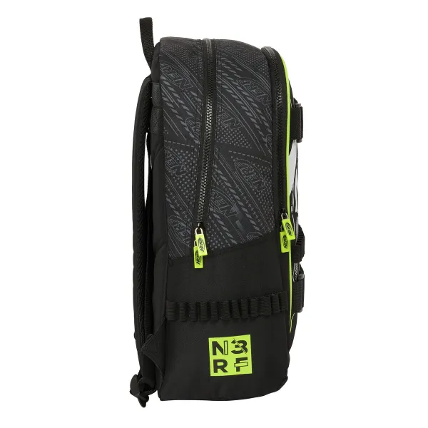 Skolas soma Nerf Get ready Melns 31 x 44 x 17 cm