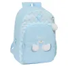 School Bag Glow Lab Cisnes Blue 30 x 46 x 14 cm