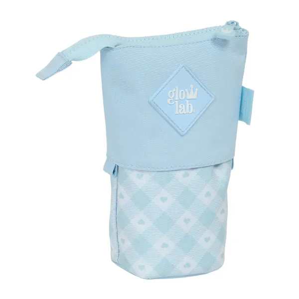 Вертикальный пенал Glow Lab Cisnes Светло Синий 8 x 19 x 6 cm