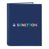 Папка-регистратор Benetton Cool Тёмно Синий A4 26.5 x 33 x 4 cm