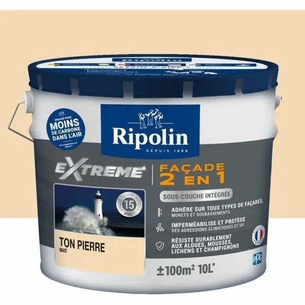 Gruntskrāsa Ripolin Bēšs Matt 10 L