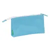 Trīsvietīgs futrālis Benetton Spring Debesu zils 22 x 12 x 3 cm