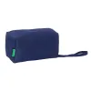 Школьный пенал Benetton Varsity Серый Тёмно Синий 22 x 10 x 10 cm