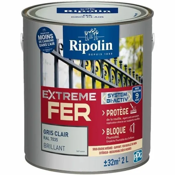 Gruntinis Dažai Ripolin Pilka 2 L
