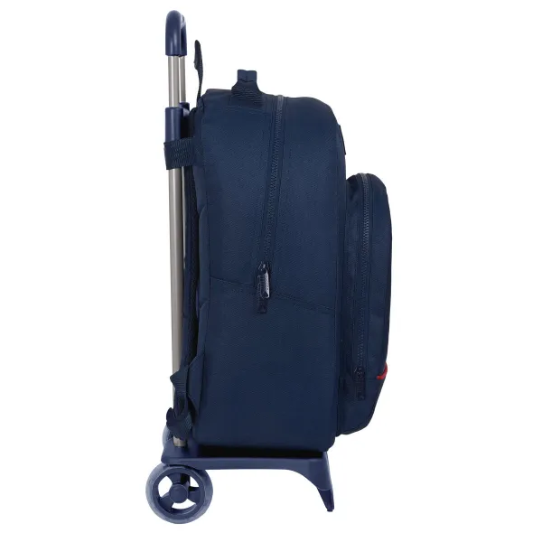 Skolas mugursoma ar riteņiem BlackFit8 Tumši Zils 32 x 42 x 15 cm
