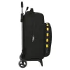 Mokyklinė kuprinė su ratukais BlackFit8 Zone Juoda 32 x 42 x 15 cm