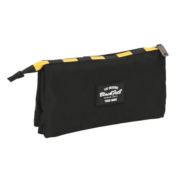 Kolmilokeroinen laukku BlackFit8 Zone Musta 22 x 12 x 3 cm
