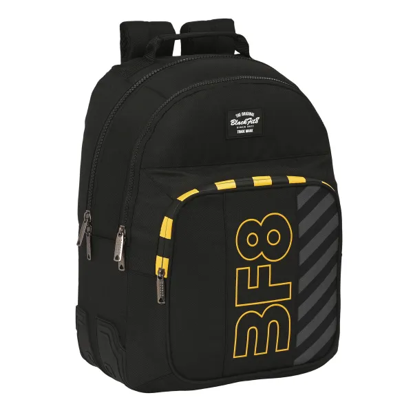 Skolas soma BlackFit8 Zone Melns 32 x 42 x 15 cm