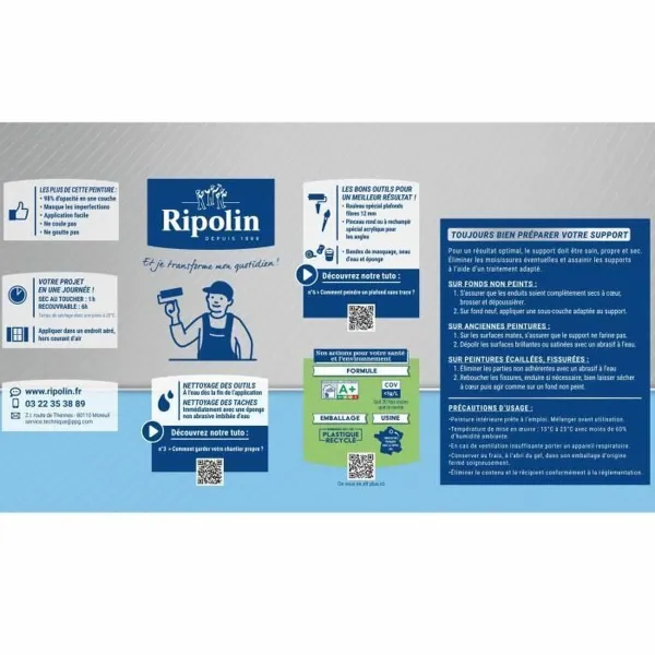 Maali Ripolin Valkoinen Matta