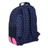 Koululaukku Safta Paris Pinkki Laivastonsininen 32 x 42 x 15 cm