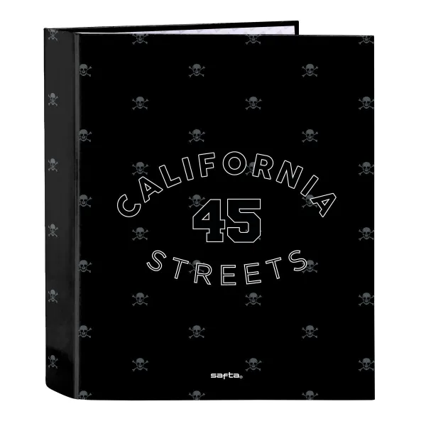 Gredzenveida stiprinājums Safta California Melns A4 27 x 33 x 6 cm
