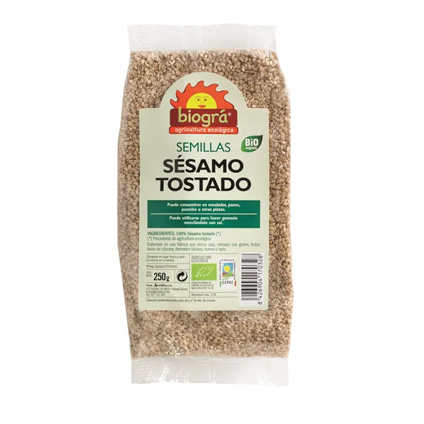 Biográ Sesamo Tostado 250g Biogra Bio