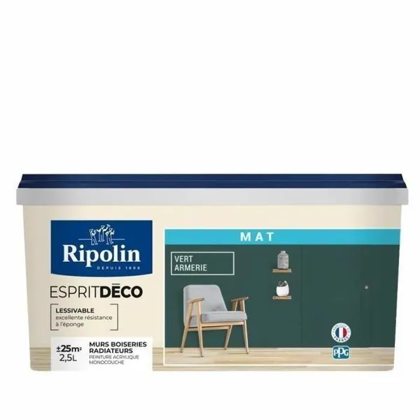 Gruntskrāsa Ripolin Vert Matt