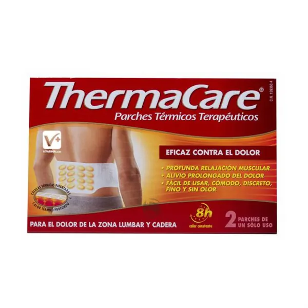 Thermacare Heatwraps Lower Back And Hip 2 Units 