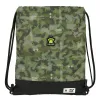 Kuprinė su virvutėmis Kelme Travel Juoda Žalia 35 x 40 x 1 cm
