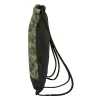 Kuprinė su virvutėmis Kelme Travel Juoda Žalia 35 x 40 x 1 cm