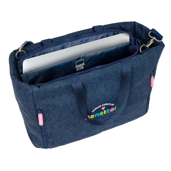 Сумка Benetton Denim Синий 40 x 31 x 17 cm
