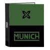 Rengaskansio Munich Caviar Vihreä Musta A4 27 x 33 x 6 cm