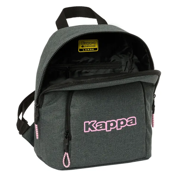 Selkäreppu Kappa Silver pink Mini Harmaa 25 x 30 x 13 cm