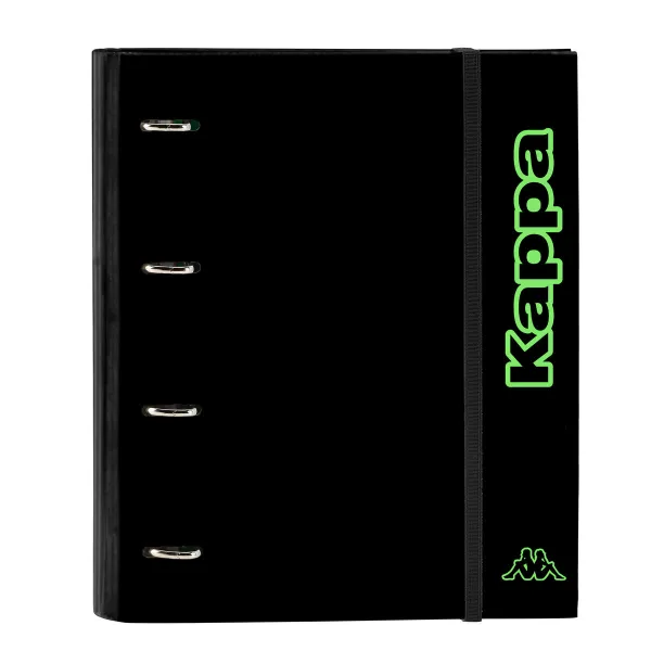 Gredzenveida stiprinājums Kappa Black Zaļš Melns 27 x 32 x 3.5 cm